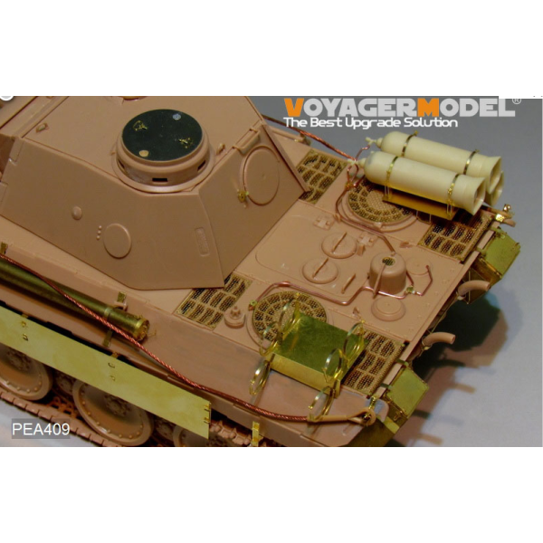 Фототравлення WWII German Panther D "Stadtgas" Fuel Tanks (GP) 1/35 VoyagerModel PEA409