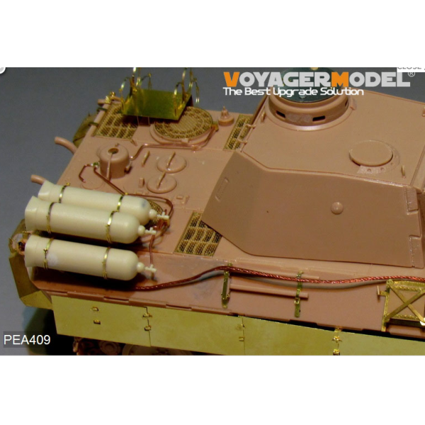 Фототравлення WWII German Panther D "Stadtgas" Fuel Tanks (GP) 1/35 VoyagerModel PEA409