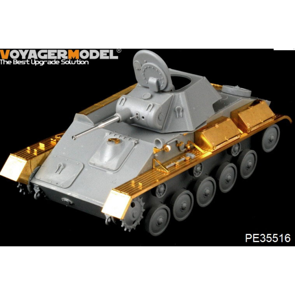 Фототравлення WWII Soviet T-70M Light Tank basic (For MINIART 35113) 1/35 VoyagerModel PE35516