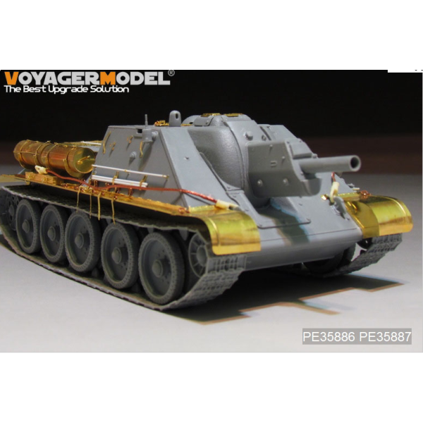 Фототравлення WWII Russia SU-122 fenders (For MINIART 35175/35181) 1/35 VoyagerModel PE35887