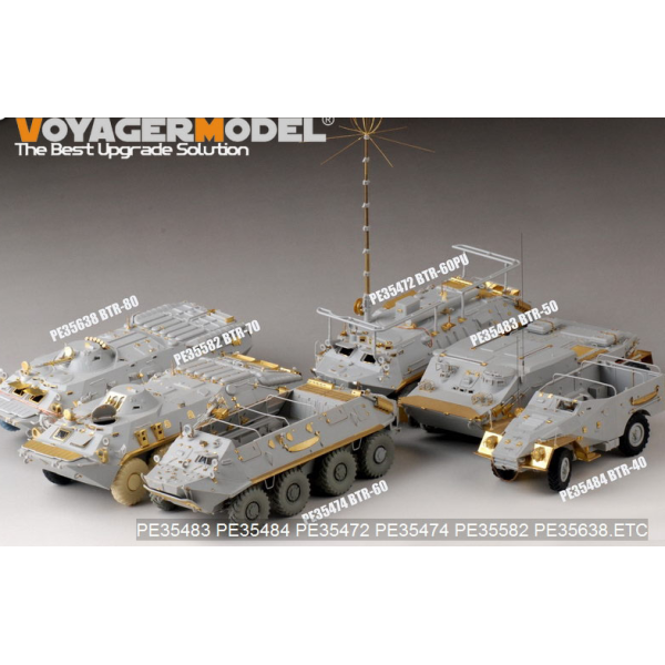 Russian BTR-80 basic (For TRUMPETER 01594) 1/35 VoyagerModel PE35638