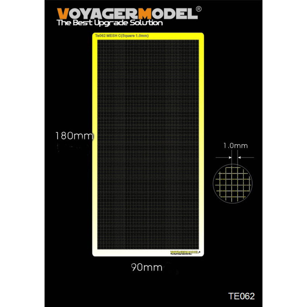 MESH 4X4 Square C (Square 1.00mm)  1/35 VoyagerModel TE062