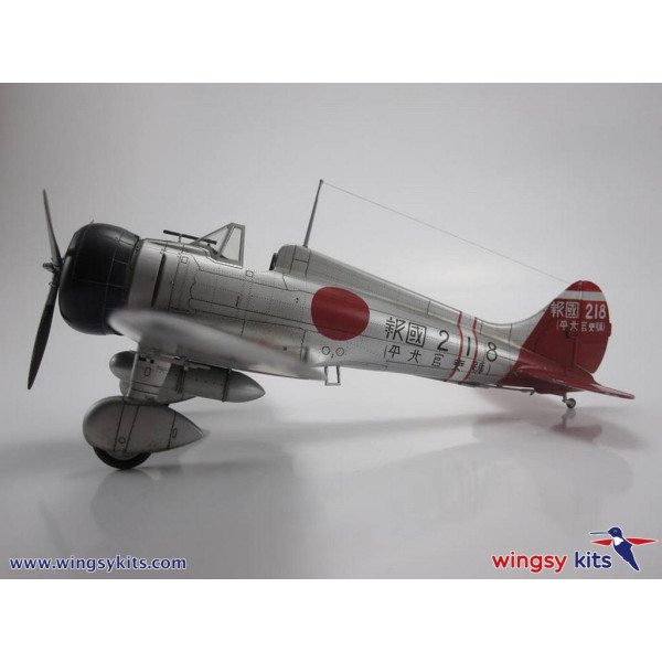 IJN Type 96 carrier-based fighter II A5M2b “Claude” (late) 1/48 Wingsy Kits D5-01