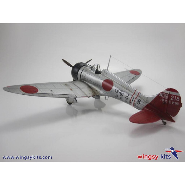 IJN Type 96 carrier-based fighter II A5M2b “Claude” (late) 1/48 Wingsy Kits D5-01