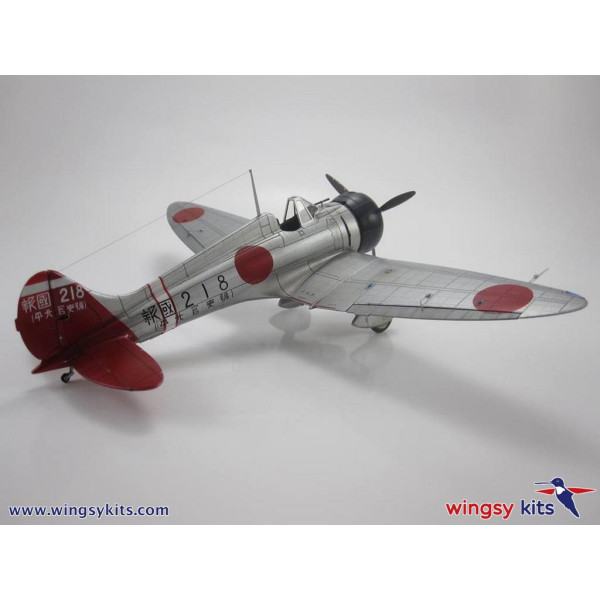 IJN Type 96 carrier-based fighter II A5M2b “Claude” (late) 1/48 Wingsy Kits D5-01