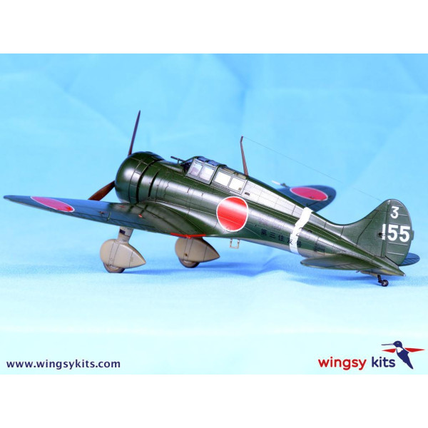 IJN Type 96 carrier-based fighter II A5M2b “Claude” (early) 1/48 Wingsy Kits D5-03