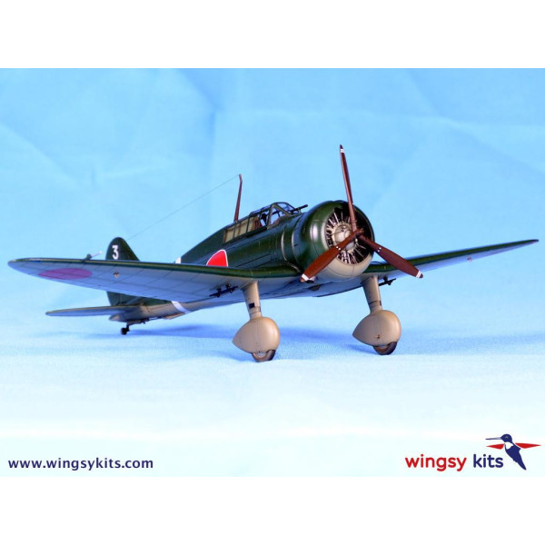 IJN Type 96 carrier-based fighter II A5M2b “Claude” (early) 1/48 Wingsy Kits D5-03