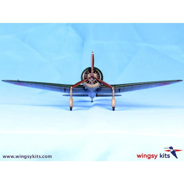 IJN Type 96 carrier-based fighter II A5M2b “Claude” (early) 1/48 Wingsy Kits D5-03