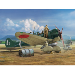 IJN Type 96 carrier-based fighter II A5M2b “Claude” (early) 1/48 Wingsy Kits D5-03