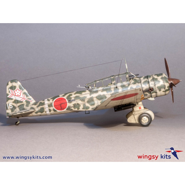 IJA Type 99 assault/recon. plane Ki-51 “Sonia” 1/48 Wingsy Kits D5-05
