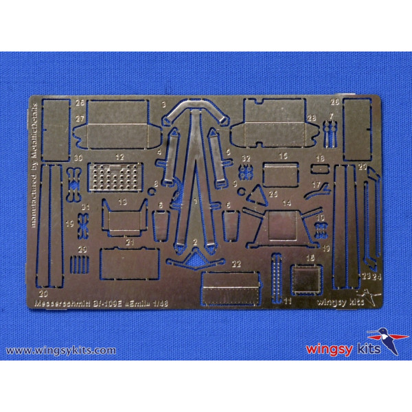 MESSERSCHMITT Bf 109 E-1 1/48 Wingsy Kits D5-07
