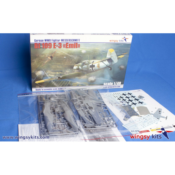 MESSERSCHMITT Bf 109 E-3 1/48 Wingsy Kits D5-08
