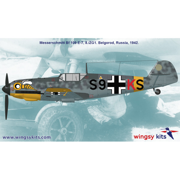 MESSERSCHMITT Bf 109 E-7 1/48 Wingsy Kits D5-11