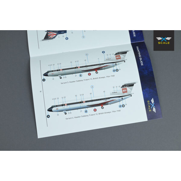 HS-121 Trident 1C 1/144 X-Scale 144003