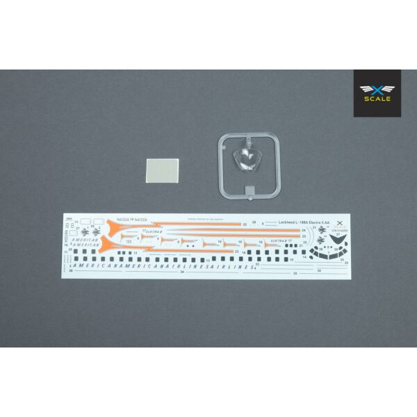 Passenger airliner L-188A Electra II 1/144 X-Scale 144005