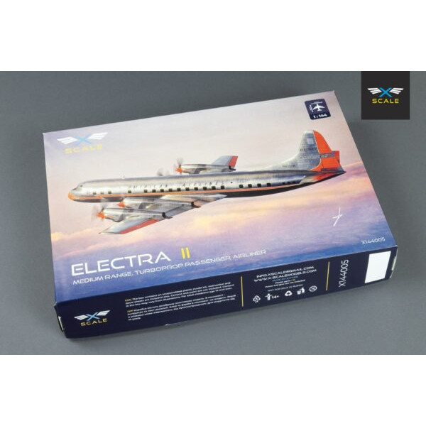 Passenger airliner L-188A Electra II 1/144 X-Scale 144005