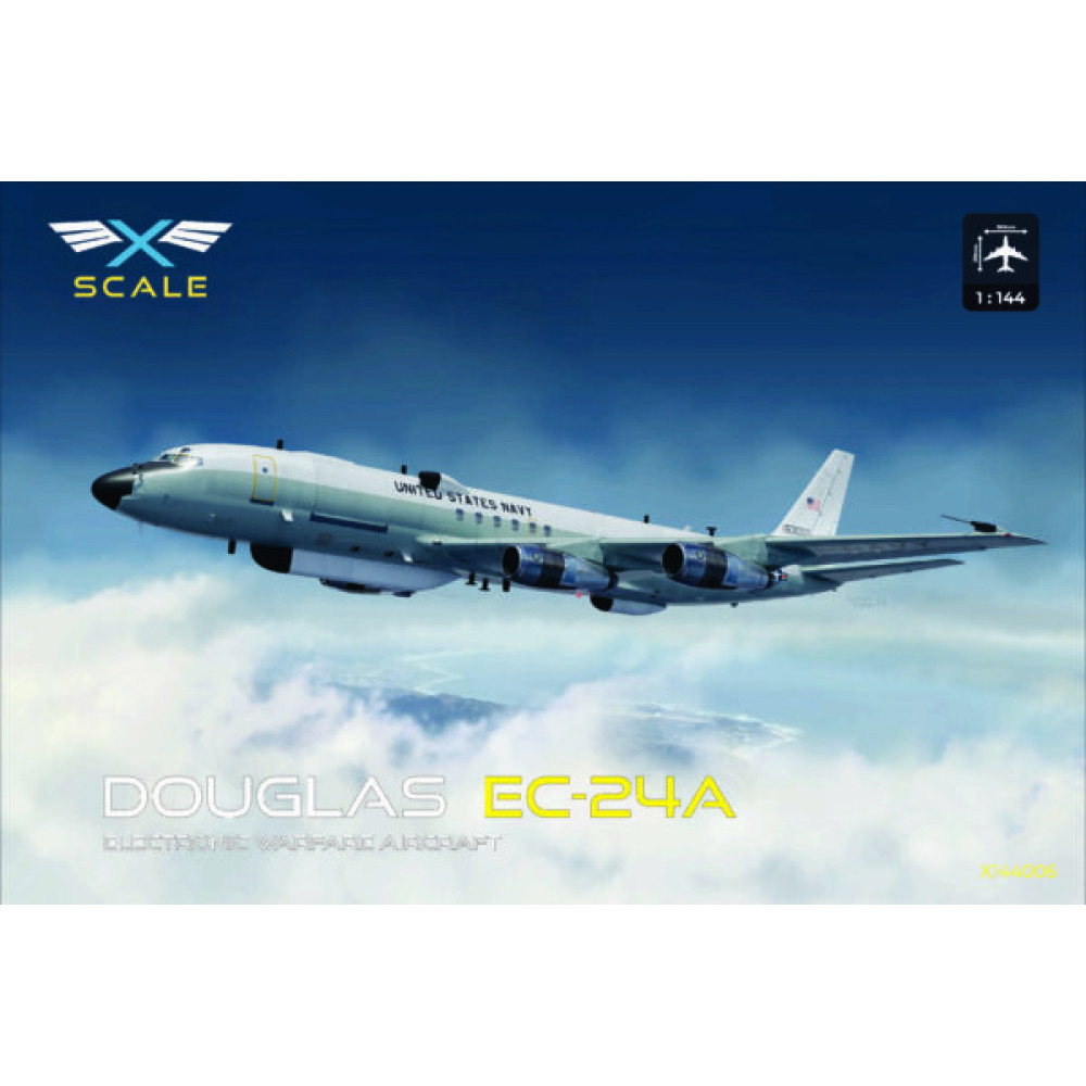 Electronic warfare aircraft EC-24A  1/144 X-Scale 144006