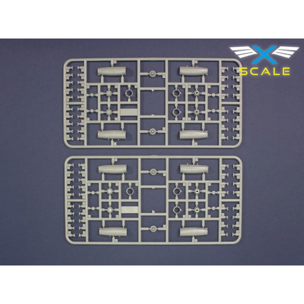 B 707-124 CONTINENTAL AIRLINES  1/144 X-Scale 144008