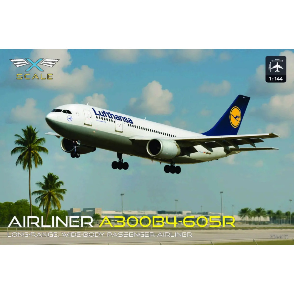A300B4-605R Lufthansa (Plastic model kit)  1/144 X-Scale 144011